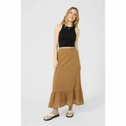 Mantaray Tiered Midi Skirt For Female -Cheap Mantaray Store unnamed file 4069