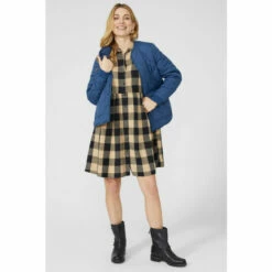 Mantaray Brushed Check Tunic Dress For Female -Cheap Mantaray Store unnamed file 4074