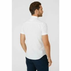 Mantaray Slub Textured Short Sleeve Shirt For Male -Cheap Mantaray Store unnamed file 4080