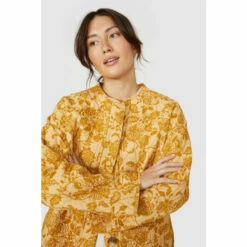 Mantaray Embroidered Floral Print Quilted Jacket For Female 8 Mantaray Embroidered Floral Print Quilted Jacket For Female -Cheap Mantaray Store unnamed file 4104