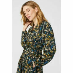 Mantaray Floral Print Tiered Detail Midi Dress For Female -Cheap Mantaray Store unnamed file 4110