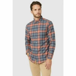 Mantaray Box Check Shirt For Male