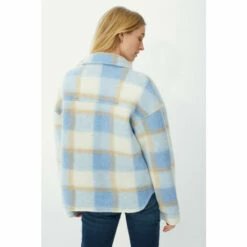 Mantaray Check Wool Mix Overshirt For Female -Cheap Mantaray Store unnamed file 4124