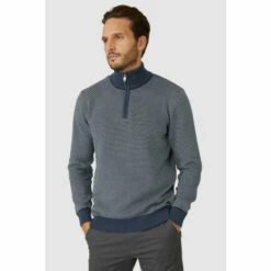 Maine Birdseye Half Zip Jumper For Male -Cheap Mantaray Store unnamed file 4130
