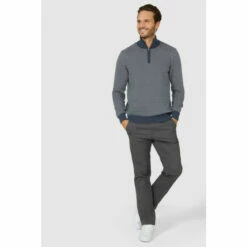 Maine Birdseye Half Zip Jumper For Male -Cheap Mantaray Store unnamed file 4132