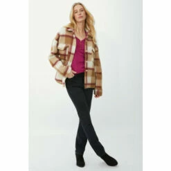 Mantaray Button Henley Pocket Slub T-shirt For Female -Cheap Mantaray Store unnamed file 4153