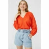 Mantaray Pleat Front Denim Short For Female