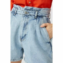 Mantaray Pleat Front Denim Short For Female -Cheap Mantaray Store unnamed file 4164