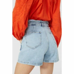 Mantaray Pleat Front Denim Short For Female -Cheap Mantaray Store unnamed file 4165