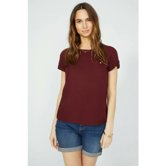 Mantaray Dobby Scoop Neck Shell For Female 7 Mantaray Dobby Scoop Neck Shell For Female - Image 7