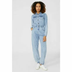 Mantaray Denim Boiler Suit For Female