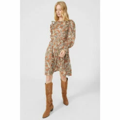 Mantaray Frill Detail Tunic Dress For Female -Cheap Mantaray Store unnamed file 4290