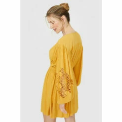 Mantaray Longsleeve Lace Trim Dress For Female -Cheap Mantaray Store unnamed file 4296