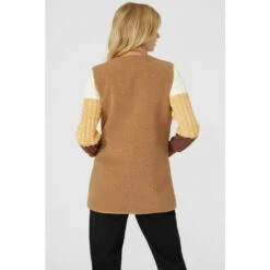 Mantaray Side Pocket Suedette Gilet With Borg Lining For Female -Cheap Mantaray Store unnamed file 4309