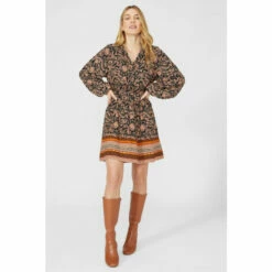 Mantaray Paisley Border Print Dress For Female -Cheap Mantaray Store unnamed file 4352