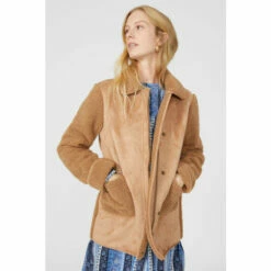 Mantaray Suedette Borg Lined Jacket With Borg Pockets For Female -Cheap Mantaray Store unnamed file 4372