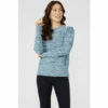 Mantaray Space Dye Puff Sleeve Jumper For Female