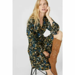 Mantaray Floral Print Tiered Detail Mini Dress For Female -Cheap Mantaray Store unnamed file 4406