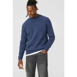 Mantaray Exposed Seam Turtle Neck Jumper For Male -Cheap Mantaray Store unnamed file 4424
