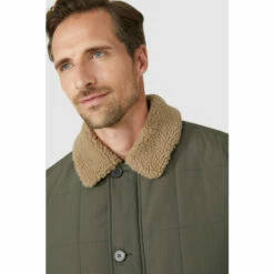 Mantaray Borg Lined Quilted Jacket For Male -Cheap Mantaray Store unnamed file 4430