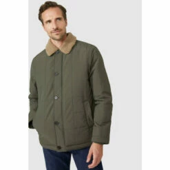 Mantaray Borg Lined Quilted Jacket For Male -Cheap Mantaray Store unnamed file 4432