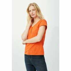 Mantaray Button Henley Pocket Slub T-shirt For Female 14 Mantaray Button Henley Pocket Slub T-shirt For Female -Cheap Mantaray Store unnamed file 4440