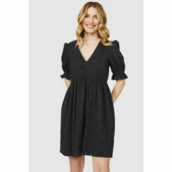 Mantaray Broderie Trim Dress For Female