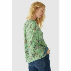 Mantaray Sketchy Leaf Mix & Match Print Top For Female -Cheap Mantaray Store unnamed file 4537