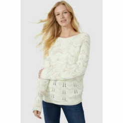 Mantaray Fairisle Jacquard Stitch Detail Jumper For Female -Cheap Mantaray Store unnamed file 4551