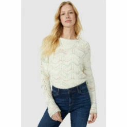 Mantaray Fairisle Jacquard Stitch Detail Jumper For Female -Cheap Mantaray Store unnamed file 4554