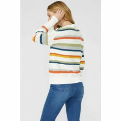 Mantaray Textured Soft Stripe V Neck Jumper For Female -Cheap Mantaray Store unnamed file 4590