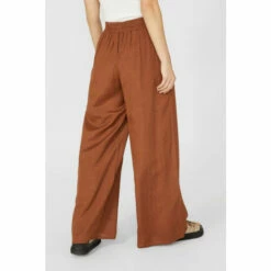 Mantaray Linen Mix Wide Leg Trouser For Female -Cheap Mantaray Store unnamed file 4636