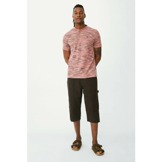 Mantaray 3/4 Slub Crop For Male 7 Mantaray 3/4 Slub Crop For Male - Image 7