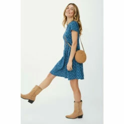 Mantaray Lotus Blooms Print Slub Jersey Skater Dress For Female 12 Mantaray Lotus Blooms Print Slub Jersey Skater Dress For Female -Cheap Mantaray Store unnamed file 4711