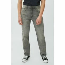 Mantaray Washed Light Grey Straight For Male