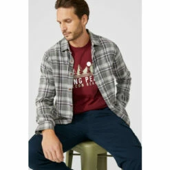 Mantaray Long Peaks Printed Tee For Male -Cheap Mantaray Store unnamed file 4737