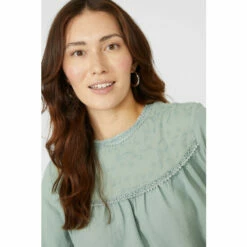 Mantaray Broderie Detail Blouse For Female -Cheap Mantaray Store unnamed file 4741