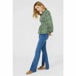 Mantaray Graphic Floral Print Shirred Bodice Top For Female -Cheap Mantaray Store unnamed file 4776