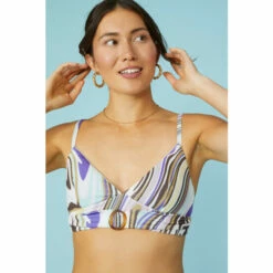 Mantaray Pastel Animal Triangle Bikini Top For Female -Cheap Mantaray Store unnamed file 4780