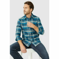 Mantaray Large Oxford Check Shirt For Male -Cheap Mantaray Store unnamed file 4807