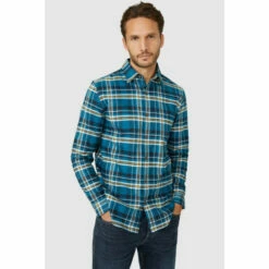 Mantaray Large Oxford Check Shirt For Male -Cheap Mantaray Store unnamed file 4808