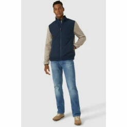 Mantaray Honeycomb Zip Through Fleece For Male -Cheap Mantaray Store unnamed file 4858