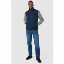 Mantaray Honeycomb Zip Through Fleece For Male -Cheap Mantaray Store unnamed file 4860