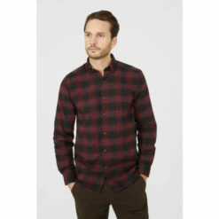 Mantaray Dark Base Shadow Check Shirt For Male
