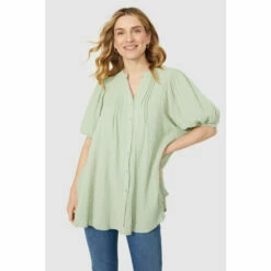 Mantaray Double Cloth Longsleeve Blouse For Female -Cheap Mantaray Store unnamed file 4965