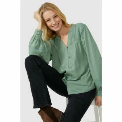 Mantaray Lace Trim Detail Top For Female -Cheap Mantaray Store unnamed file 4983