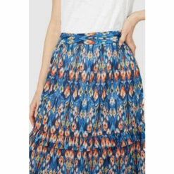 Mantaray Ikat Print Tiered Maxi Skirt For Female -Cheap Mantaray Store unnamed file 4987