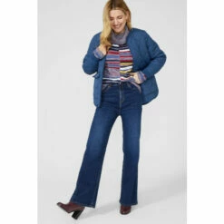 Mantaray Textured Stripe Turtle Neck Jumper For Female -Cheap Mantaray Store unnamed file 499