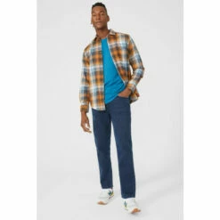 Mantaray Slub Crew T-shirt For Male -Cheap Mantaray Store unnamed file 5015