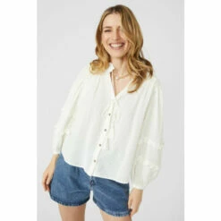 Mantaray Frill Trim Moss Dot Top For Female 15 Mantaray Frill Trim Moss Dot Top For Female -Cheap Mantaray Store unnamed file 5052